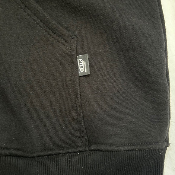 Pro 5 Men's XXXL Black Hoodie Flame Sleeve Harley Graphics Motorcycle Style - Picture 9 of 12